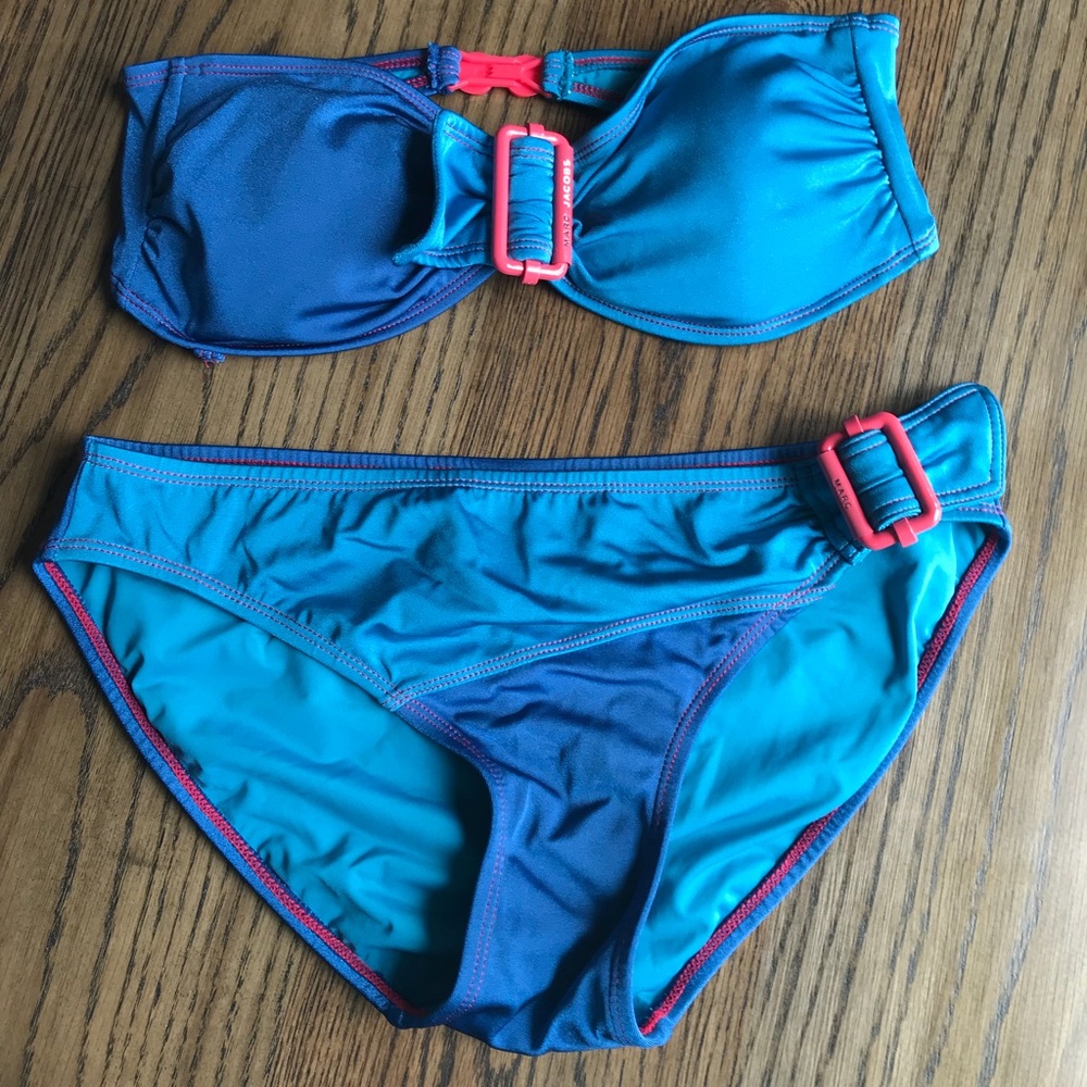 Marc by Marc Jacobs Blue Bikini